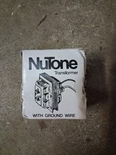 NuTone Transformer 101-T 16 volts, 10 watts with ground wire. New in box, 101T