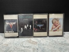 Van Halen Cassette Lot Of 4 80s Rock Hairband