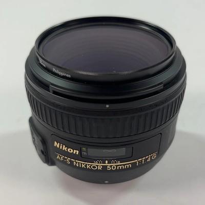 Nikon AF-S NIKKOR 50mm f/1.4 Auto & Manual Lens F