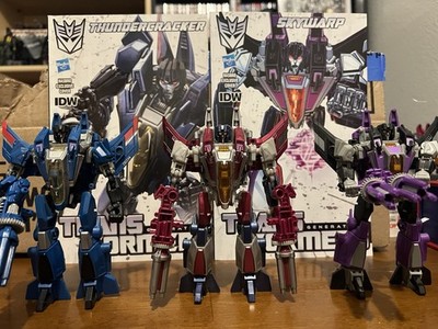 Transformers Generations  Thrilling 30  Starscream, Skywarp And Thundercracker