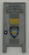 NYPD Locker Inspection Task Force Challenge Coin