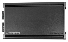 KICKER 46CXA12001T CXA1200.1 1200 Watt RMS Mono Class D Car Stereo Amplifier Amp