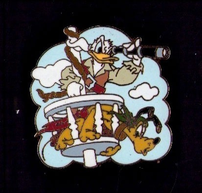 Disney Pirates Starter Pirate Donald Duck Pin