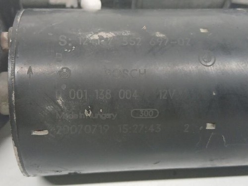 0001138004 halter anlasser BMW MINI R56 2007 216792