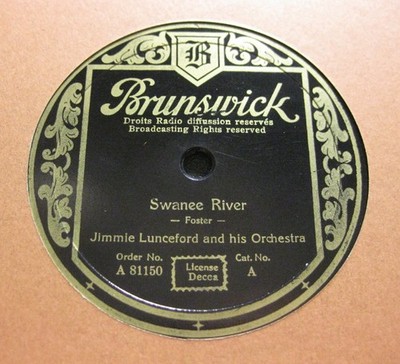 JIMMIE LUNCEFORD Swanee River / The Best Things In Life Are Free BRUNSWICK (512)