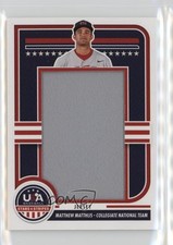2025 Panini Stars and Stripes Jumbo Materials Jersey 29/30 Matthew Matthijs 1k9t