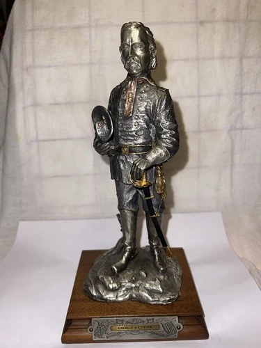George A. Custer Chilmark Pewter 510/950 Signed No Box No Papers Civil War