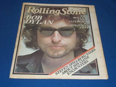 1978 JANUARY 26 ROLLING STONE MAGAZINE - BOB DYLAN COVER - H 10547