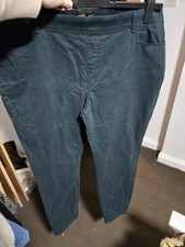 Ladies Soft Feel Teal Jeans/Jeggings Size 20 Pockets 29 Leg Belt Loops BNWOT