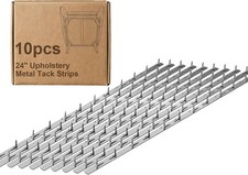 10 PCS 24" Upholstery Tacks Strips Galvanized Steel Sofa Repair Accessories