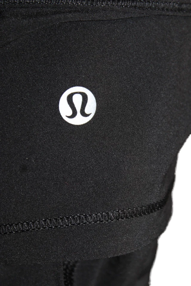Mini Skort Lululemon para Mujer Negro Mezcla de Nailon Talla 6 Foto 4 de 4