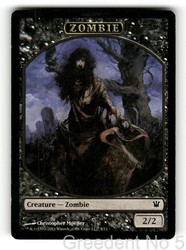Zombie Token (8) Innistrad Magic: The Gathering