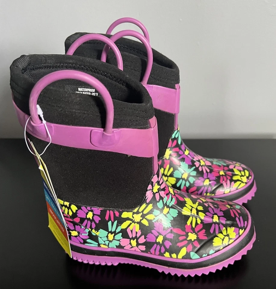 Kids Boots Western Chief  Neoprene Daisy Shower  Size 11/12 - Image 4 of 4