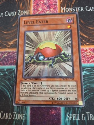 Yugioh Level Eater DPCT-ENY07 Super Rare Limited Lightly Played