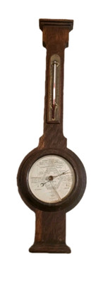 Vintage Tycos Stormoguide Short & Mason Barometer Thermometer 1930 Spiritus-Filled