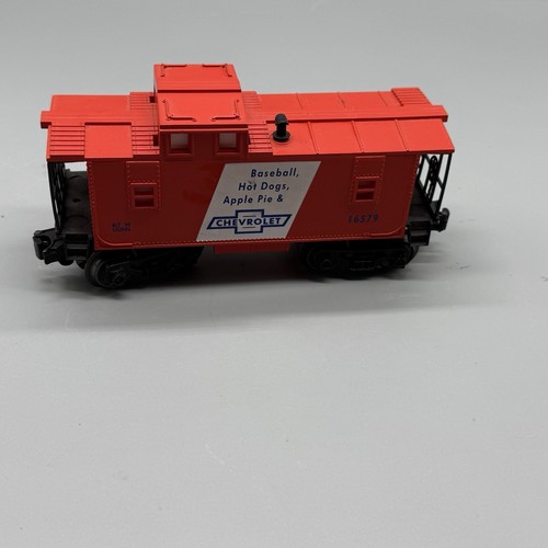 Coche de tren Lionel Chevrolet de béisbol Hot Dogs Apple Pie Caboose calibre O 6-16579 | Condition: Used