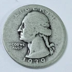 1939 Washington Quarter - 90% Silver - #4990