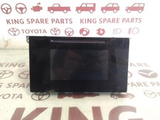 TOYOTA COROLLA STEREO/HEAD UNIT 6.1IN TOUCHSCREEN (P/N ON FACE 100523), ZRE182R,