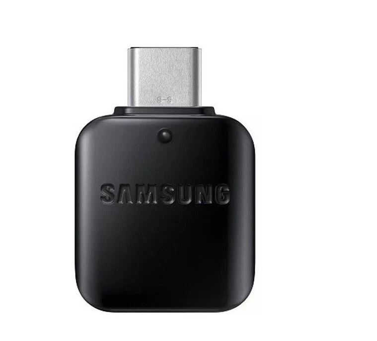 Paquete de 3 adaptadores Samsung OEM On-The-Go OTG (USB) a (USB-C) - negro brillante Foto 3 de 4