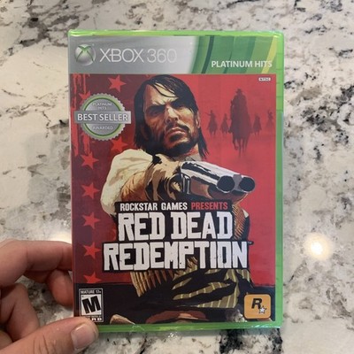 Red Dead Redemption (Xbox 360, Platinum Hits) New Factory Sealed, Rockstar READ