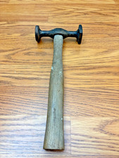 Vintage Auto Body Hammer Square And Round Head Bodywork Sheetmetal Read