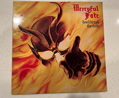 Mercyful Fate Don't Break the Oath Combat 12" Black Vinyl LP Metal First Press