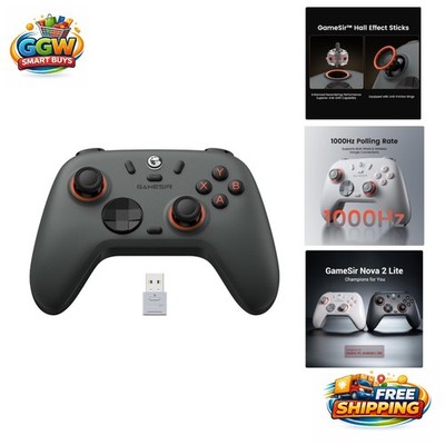 Nova Lite 2: Wireless Gamepad with Customizable Controls for PC, Switch, Android
