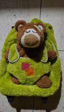 Kindertrolley Kinderkoffer Bär, Rucksack, Trolley, Rollkoffer Plüsch+Kuscheltier