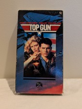 Top Gun VHS 1986 Paramount Tom Cruise Kelly McGillis PG