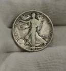 1917 US Walking Liberty Half 50c G+ (Cleaned)