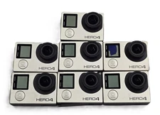 Lot of 7 Gopro Hero4 4k Action Camera  - Free shipping