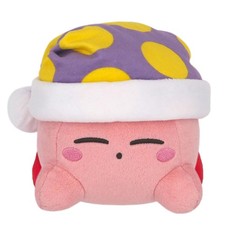 1914 Kirby's Dream Land Kirby Sleep w/Hat 6" Plush