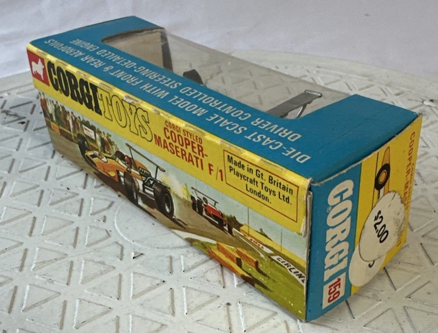 Corgi #159 Cooper Maserati F1, Mint in Excellent Original Box (48O) - Image 4 of 4