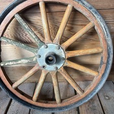 Vintage Antique 25 Ford Model T Wooden Spoke Wheel Rim Tire Hub Parts Rustic Vintage Antique 25 Ford Model T Wooden Spoke Wheel Rim Tire Hub Parts Rustic