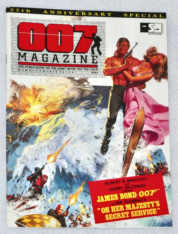 007 MAGAZINE On Her Majesty's Secret Service 25th Anniversary Special JAMES BOND