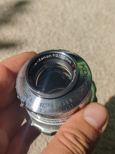 Super rare vintage lens Schneider Retina Xenon 50mm f2.0 Leica M39 RF coupled
