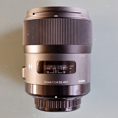 Sigma ART 35mm f1.4 DG HSM für PENTAX + USB-Dock UD-01, neuwertig, MINT 