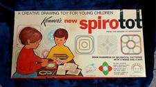 Vintage Spirotot Game In Original Box 1968 Kenner Products Company