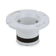 Oatey 3.735" White PVC Toilet Flange Plumbing Repair Replacement