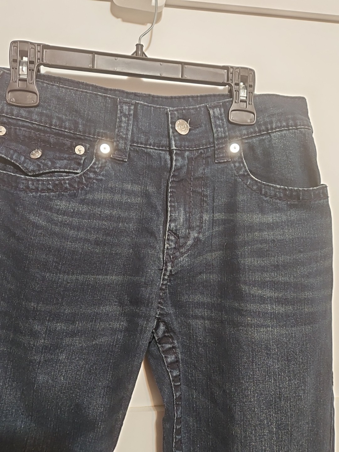 True Religion Geno Big T Jeans Men's 31x32 Relaxed Slim Fit New