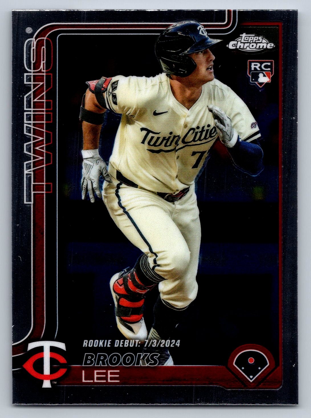 Brooks Lee 2025 Topps Chrome Update #USC6