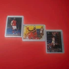 Michael Jordan 3 Card Lot Upper Deck, Fleer NBA Chicago Bulls 90's Era GOAT NM