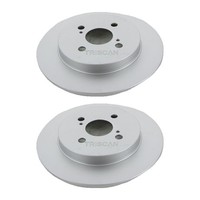 2 Bremsscheiben Voll Ø 259 Mm Triscan Bremsen-Expertise FüR U.A. Toyota IQ