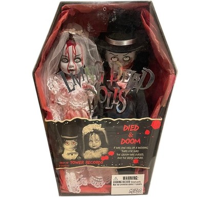 Mezco Living Dead Dolls Died and Doom Tower Records Exclusive Doll Age 15 and Up