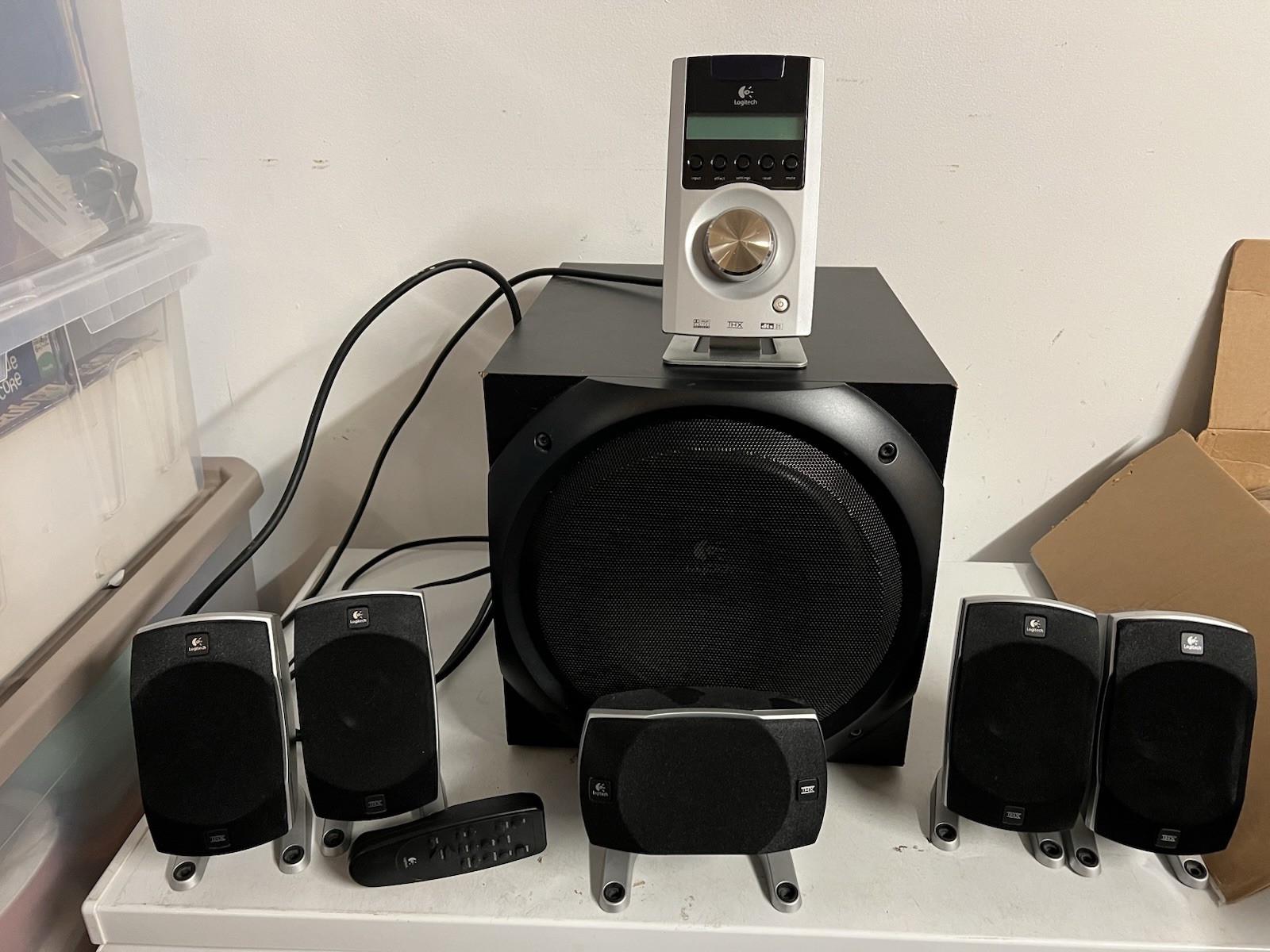 Speaker System With Remote