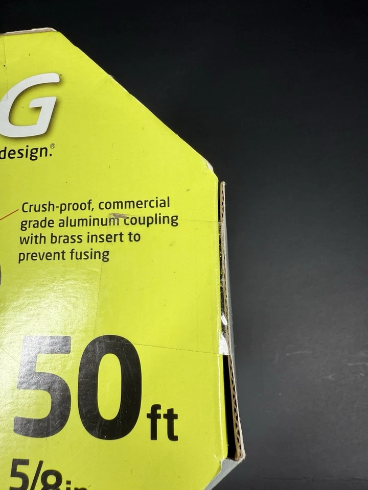 Manguera de jardín flexible Zero-G 4001-50 gris sin torceduras 5/8 de diámetro in. x 50 L ft. Foto 3 de 4