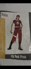Kids Hip Punk Pirate Halloween Costume 8-10