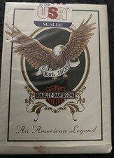 HARLEY DAVIDSON American Legend Eagle Sealed Unopened New Playing Cards Deck