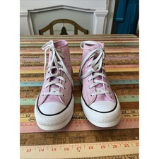 Converse Chuck Taylor All Star Lift Shoes Womens 6 Pink Hi Top Sneakers Platform