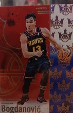 2024-25 Panini Court Kings - Bogdan Bogdanovic #66 Red & Blue